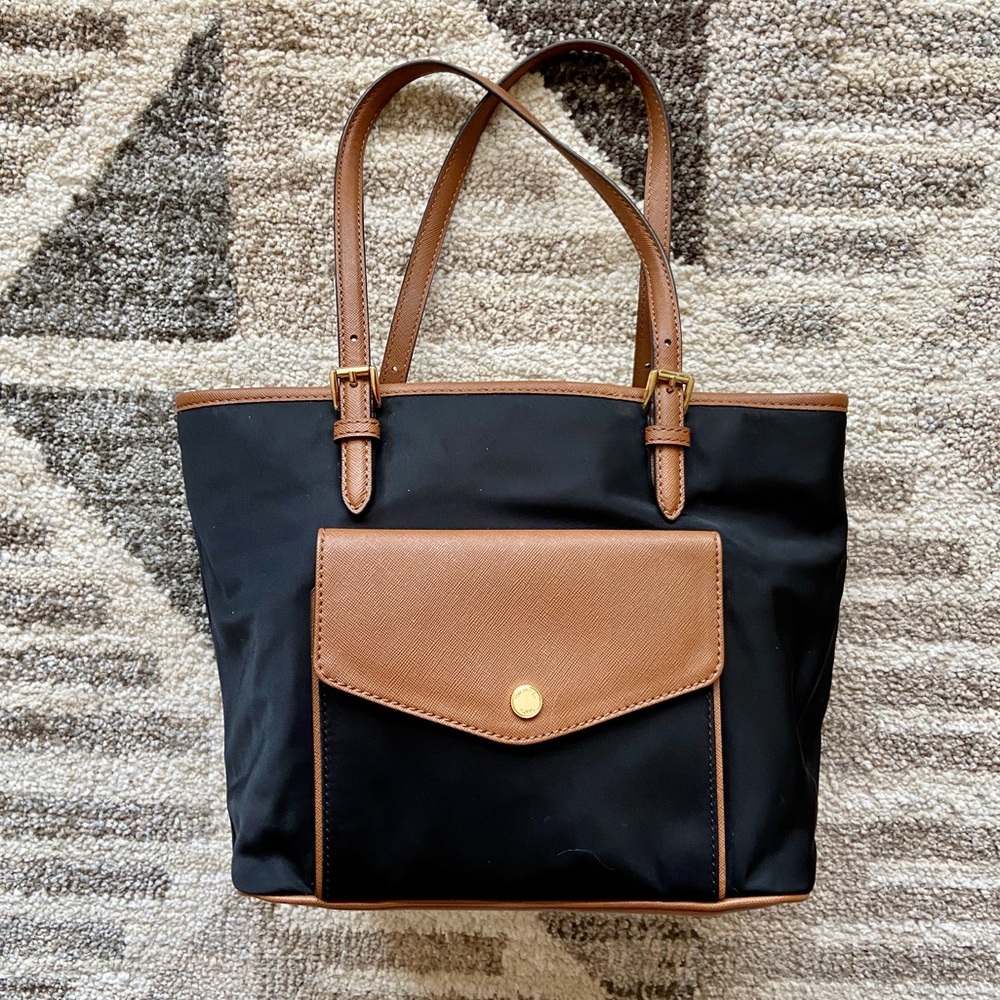 MICHAEL KORS SMALL BLACK TOTE